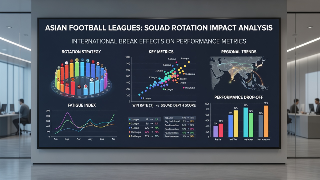Asian football league match action highlighting player substitutions and squad depth during the season