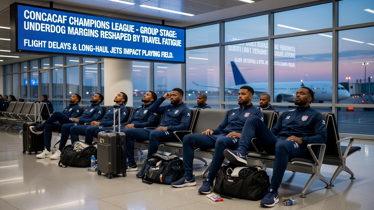 Performance metrics and travel impact analysis for CONCACAF group stage fixtures